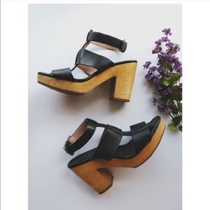 Madewell Irving platform sandal size 6.5